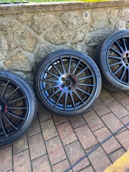 Letní kola OZ Superturismo GT black 5x108 R18 - 3