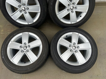 185/60R15 nová alu kola škoda rapid fabia III 6x15 5x100 - 3