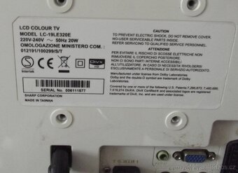 SHARP TV monitor 19´´ - 3