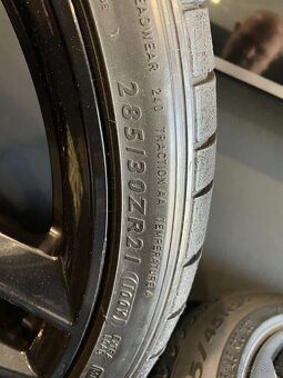 Originální alu Audi RS 6 21" + pneu 285/35R21 - 3