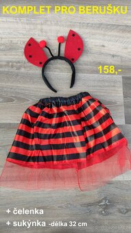 Kostýmy na maškarní, karneval - BERUŠKA, VČELIČKA - 3