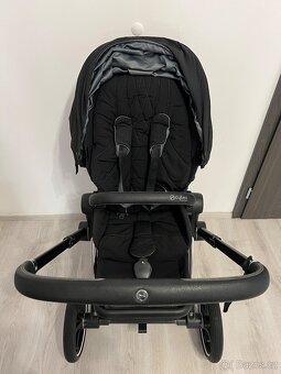 Cybex Priam Platimum střibrná+černá - 3