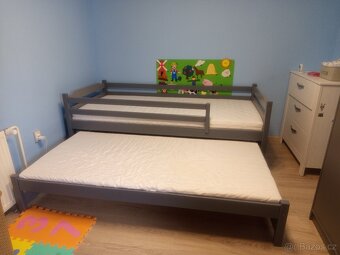 Postel s přistýlkou a úložným prostorem - 3