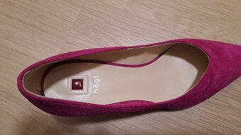 Lodičky Högl vel.41 růžové a černé - 3