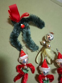 Retro vánoční ozdoby - 3