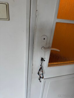 Interiérové dveře bílé prosklené - 3