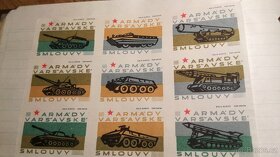 Sbírka vyobrazení zbraní Varšavské smlouvy na zápalkách - 3