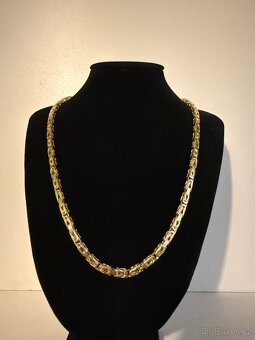 Zlatý řetěz královská vazba 133g 750/1000 18k - 3