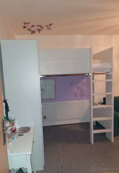 Poschoďová postel se skříní - 3