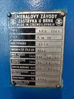 Lis výstředníkový LEU 100 A - 3