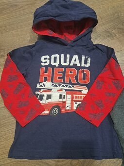 Tričko s kapucí, vel. 110 - 3