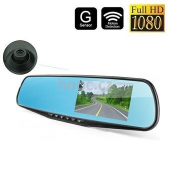 Kamera do auta ve zpětném zrcátku full HD - 3