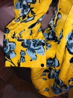 saty# Zara# letni# kosilovesaty#zluta#kvetinove #saten - 3