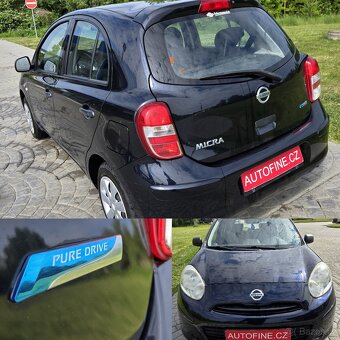 NISSAN MICRA 1,2 16v PURE DRIVE 2013 147 tis.km KLIMATIZACE - 3