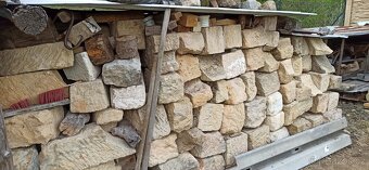 Štípaný pískovec - kvádr - 3