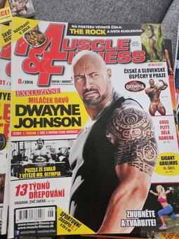 Časopisy muscle and fitness - 3
