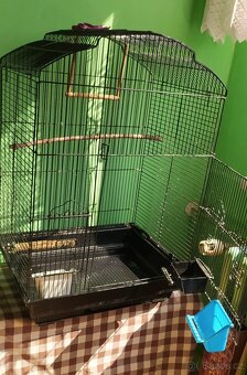 Klec a přenoska na papouška - 3