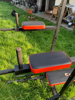 Fitness tower - hrazda, bench - 3