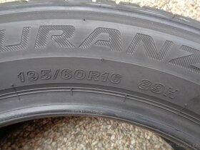 Letní pneu 195/60/16 R16 Bridgestone -Demont - 3