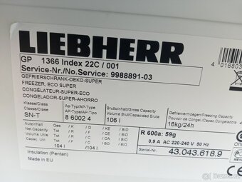Mrazák Liebherr ( 4 šuplíky ) - jako nový - 3