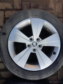 Alu hliníková kola Škoda Superb 3V 6,5 x17 ET 41 3V0601025A - 3