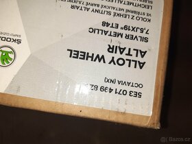 Disk Alu Škoda Altair 19" pro Octavia 4 - 3