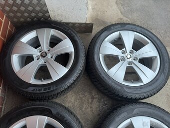 Alu 17" 5x112, škoda TRITON zimní 92%, SUP3 TOP - 3
