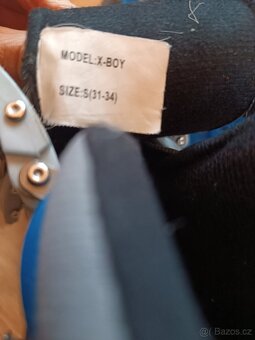 Dětské chlapecké kolečkové brusle rostoucí velikost 31-34 - 3