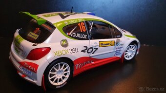 Peugeot 207 S2000 1:18 BARUM rally N. Vouilouz - 3