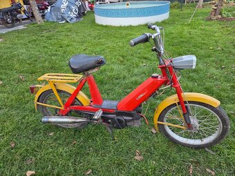 Babetta 207/206 s kartičkou, vzácná neodpružená, funkční 2. - 3