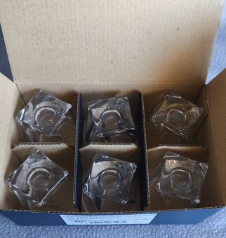 Crystalite Bohemia QUADRO dvě sady slenic na panáky - 3