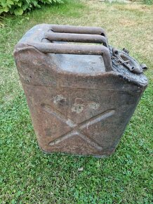 Plechový kanystr USA - 3