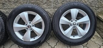 Originál alu Škoda Kodiaq 5x112 215/65 R17 - celoroční pneu - 3