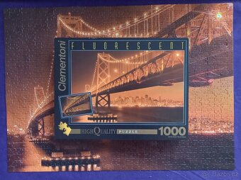 Svítící puzzle zn. Clementoni 1000 dílků - 3