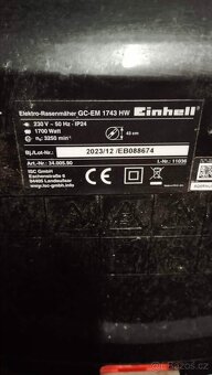 Prodám elektrickou sekačku - 3