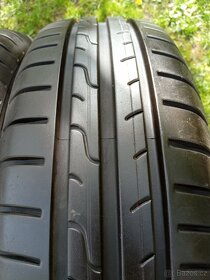2 letní pneumatiky Dunlop 165/65/15 7,2mm - 3
