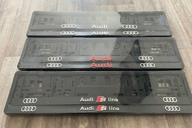 Podložky pod značky Audi  2ks - 3