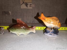 Miniatury 1-ryby, ryba, soška, kapr, štamprle - 3