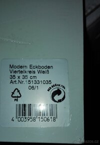 Prodám bílou rohovou polici- nová ještě zabalená - 3