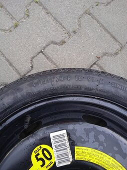 Dojezdové kolo, rezerva, R18, VW AG - 3