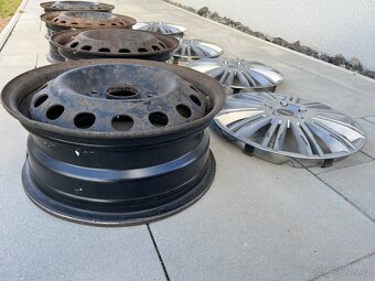 Plechove disky 15 a plastovy kryt - 3