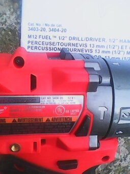 Milwaukee M12FPD2-0 45Nm Vrtacka s priklepem - 3
