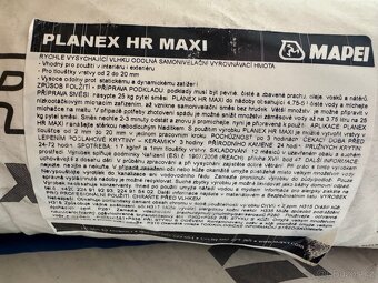 7pytlů (25kg) samonivelační stěrka PLANEX HR MAXI - 3