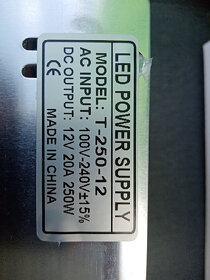 Trafo 220 V/ 12V, 250W bufik, karavanové topení - 3