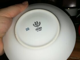 Kávový servis pozlacený , český porcelán Chodov - 3