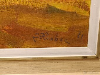 Obraz Jaroslav Hrabec, Uherské Hradiště olej plátno 60x90 - 3