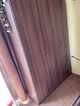 Zánovní skříň šatní UNI XL, akácie skořice - 3