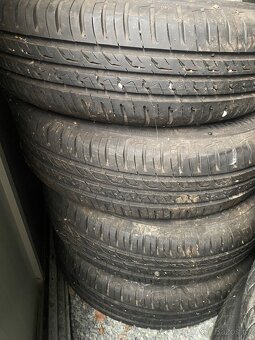 Plechové disky 14” 5x100 a letní pneu 165/70/R14 - 3