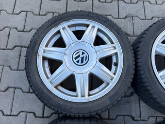 4x al kola 5x100 16 + pneu zimní 205/45 R16 - 3