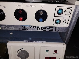 Anesteziologický prístroj Anestar N,Anemat 91,Anemat N8 - 3
